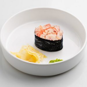 Гункан с крабом