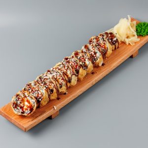 Темпура с угрём и сливочным сыром