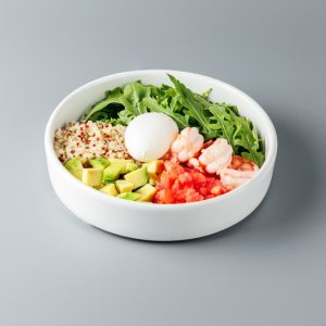 Боул с креветками