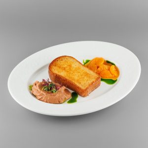 Паштет из утиной печени с сезонным чатни