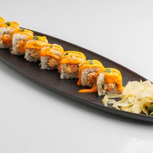 Ролл с острым крабом