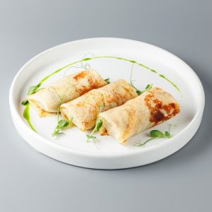 Блины с говяжьим фаршем