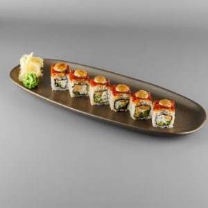 Ролл с фуагра и трюфелем