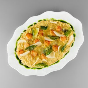 Ризотто с гребешком и трюфелем