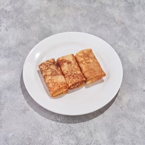 Блины с нутеллой и бананом